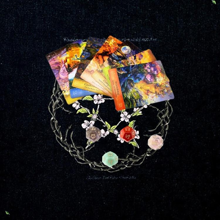 Altar Divination Pendulum Divination Tablecloth Mat Board Game Tarot Card Pad
