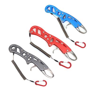 Fischkontrolleure Fischpinzetten Rutschfester Fisch-Lip-Gripper Fischlippenklemme Fischklemme Fisch-Flachzange Angelköderwerkzeug