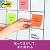 3M Sticky Super Neon 75 X 90 Sheets X 6 Post-it Notes, Sticky, Thin, Colors, 25mm, Pads, 500-6SSAN-AM