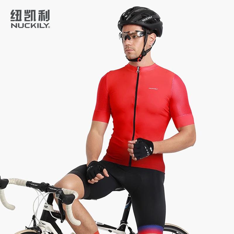 NUCKILY cycling suit short-sleeved set bicycle road mountain bike cycling suit cross-border for dropshipping