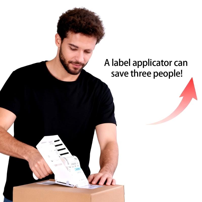 Professional Label Applicator Tool Feature Ergonomic Handle for Comfortable and Precise Use In Packaging Shipping