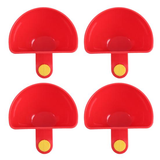 Clip-On Condiment Bowls Silicone Dipping Dishes with Secure Grip Dishwasher Safe Sauce Cups for Ketchup Mustard And Snacks
