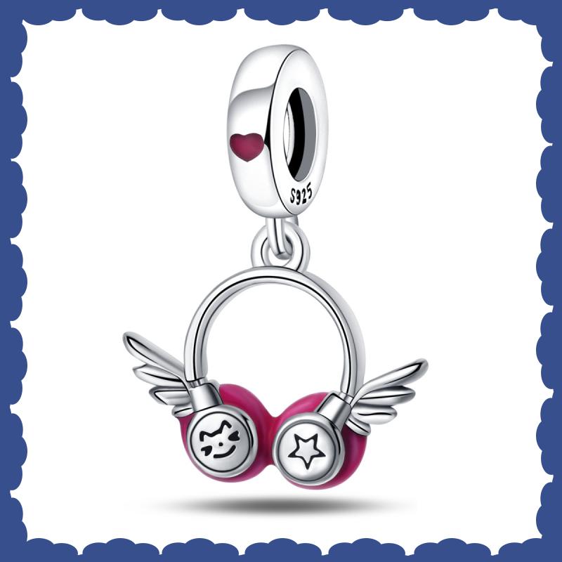 

Sell New Copper Music Series Guitar Violin Charm Beads Fit Brand Original Bracelet Diy Fine Jewelry Making