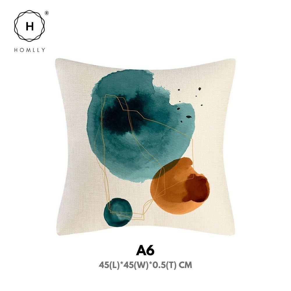 Homlly Dotti Abstract Mid Century Cushion Pillow Cover (X2PCS)