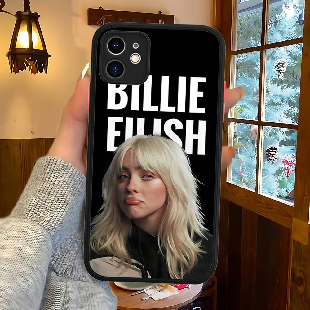 SINGER LUNCH B-BILLIES For IPhone 11 12 13 14 15 16 Pro Max Plus X XS MAX Shockproof Matte Back Cover