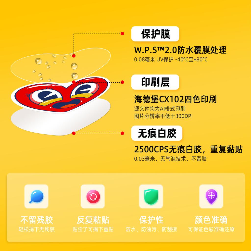 50Pcs New Stickers Cute Stickers For Kids Cup Stickers Nootbook Stickers  For Children Gift