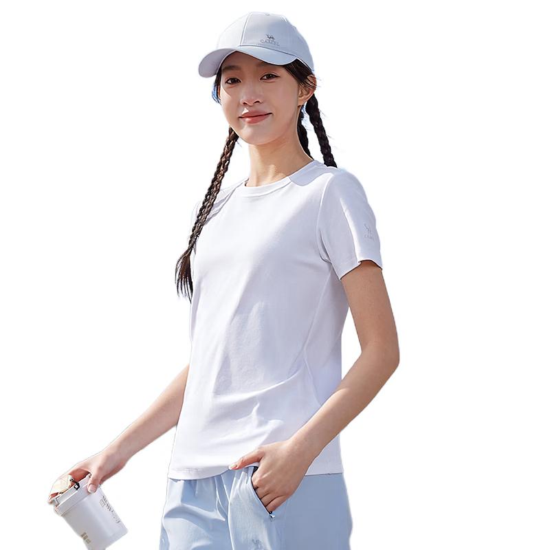 CAMEL Women s Ice-Feel Antibacterial Breathable Short-Sleeve T-Shirt L