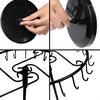23 Hooks Rotating Necklace Display Holder Pendant Bracelet Jewelry Stand Rack
