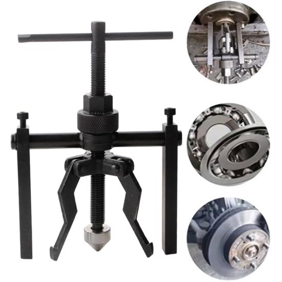 Lagerabzieher Hochfester legierter Stahl Radnabenlager Drei Krallen Automatische Zentrierung Flexibles Spreizwerkzeug