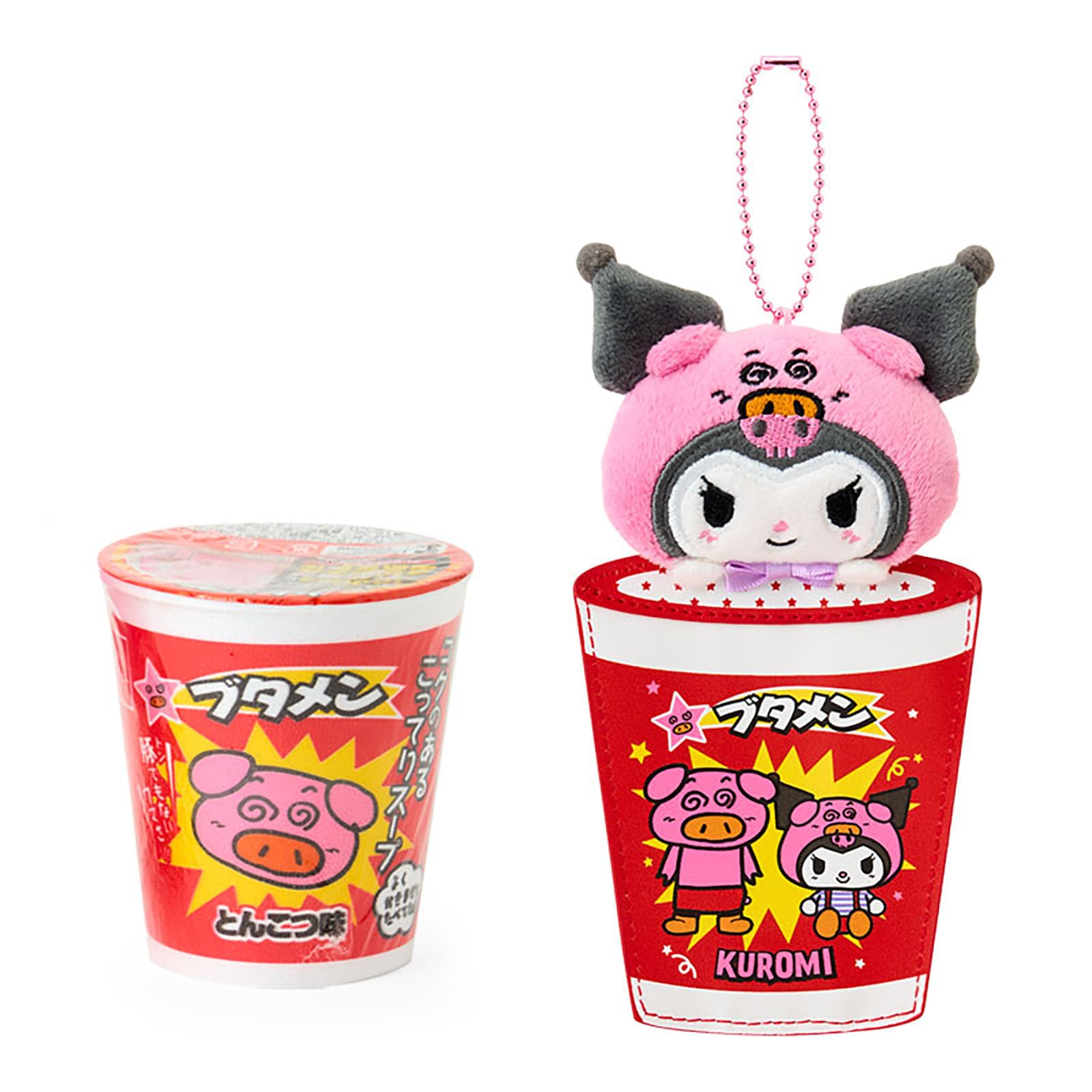 Sanrio Butamen Kuromi Mini Pouch 651931