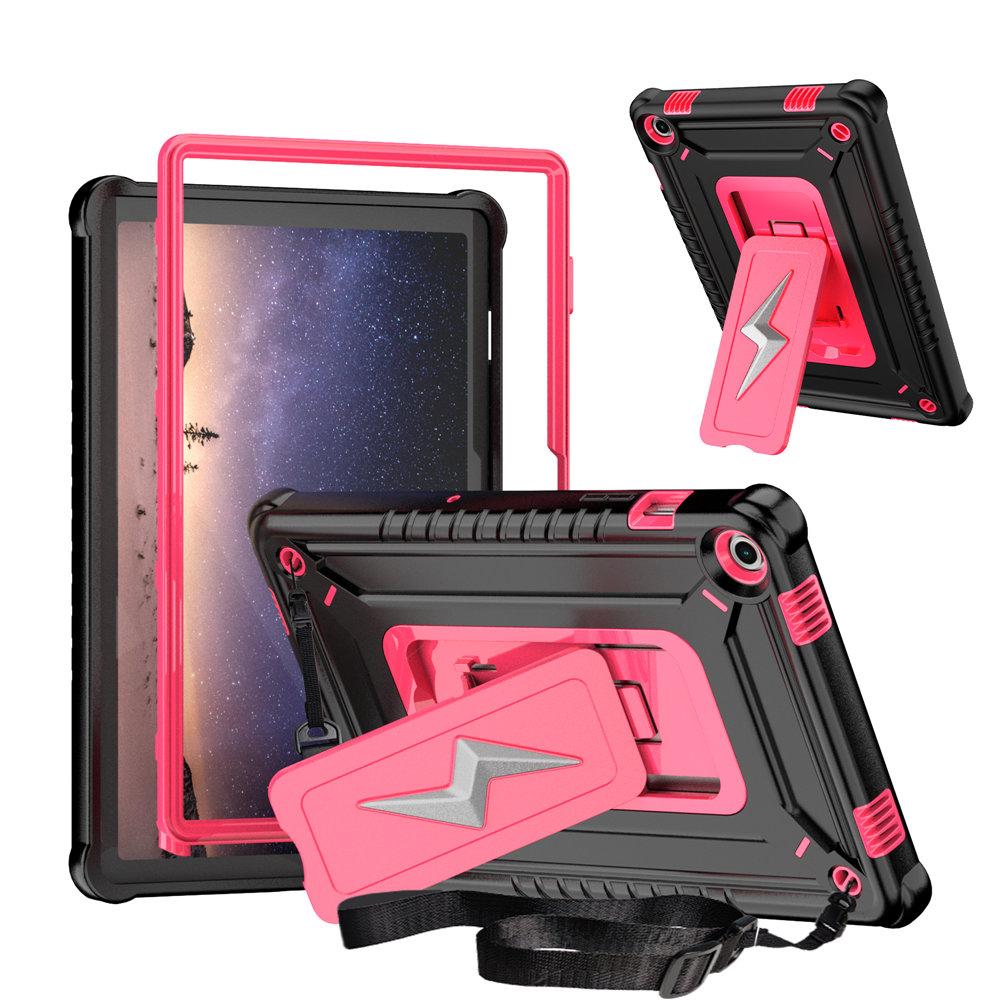 Armor Kickstand Case For Samsung Galaxy Tab A9 Plus 11 inch SM-X210N/X216B 2025 Heavy Duty Rugged Tablet Cover With Strap