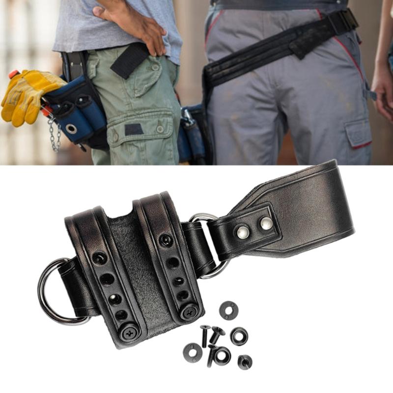 Premium Leather Knifed Sheathes Belt Buckles Regulable Quickly Release for Camping Hiking Enthusiasts