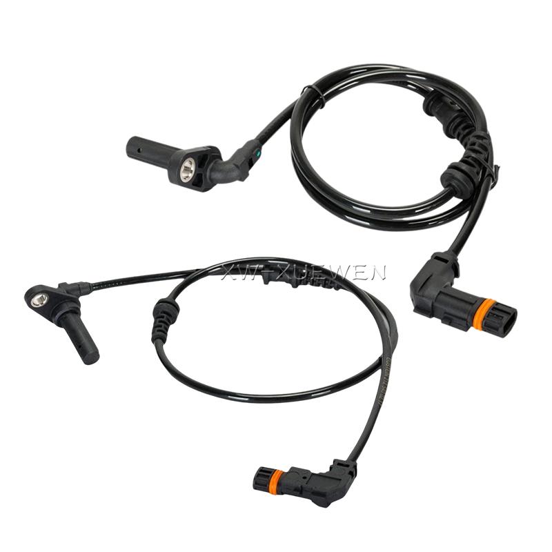 2pcs ABS Wheel Speed Sensor 2125400117 2125400217 For Mercedes Benz X218 C218 W212 CLS260 CLS350 CLS63 AMG E200 E260 E300 M274