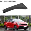 Yttre stolpe för bakdörr på bil för Honda för JAZZ för GD1 2003-2008 72761-SAG-H00 Dekorationslist Yttre dekorationsskydd Svart ABS