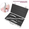 4pcs / Set Professional Stainless Steel Gua Sha Scraping Massage Health Care Tools Kit with Aluminum