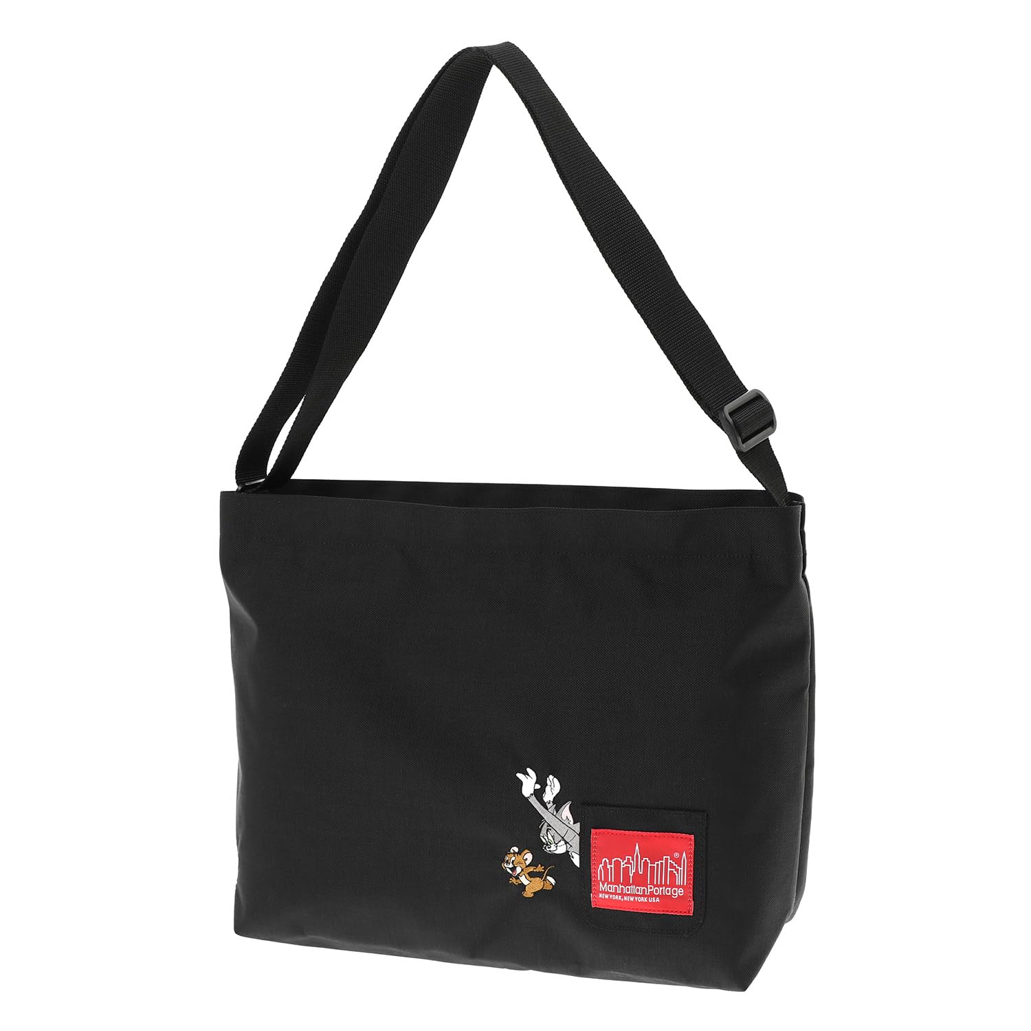 

Genuine Shoulder Bag MP1482BPTJ85TH Clearview Shoulder Bag BP TOM and JERRY 85TH Black [Manhattan Portage] [Official] чорний