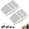 Pet Water Fountain Charcoal Replacement Filters Compatible with Petmate Replendish Mason Gravity Waterers, Automatic Cat Dog Water Bowl Dispenser