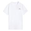 Versatile Comfortable Breathable Short Sleeve T-Shirt Unisex Tops White AHSW871-2
