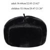 Russian Hat Autumn And Winter with Earflaps Cosplay Hat Winter Picture Props Thick Faux Fur Thicken Bucket Hat