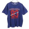 70s Vintage USA Made Bartag Late Model Short Sleeve Single Stitch College Logo T-shirt Men's Used