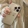 Simple smile is suitable for Apple 16PROMAX mobile phone case iPhone15 transparent 14 creative 13 soft case 12 anti-drop