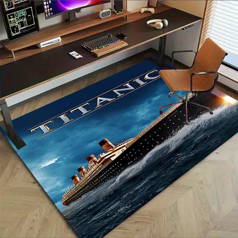 Titanic Majesty Carpet For Playroom Bedroom Living Room Sofa Home Decorkids Game Area Rug Nonslip Floor Mat