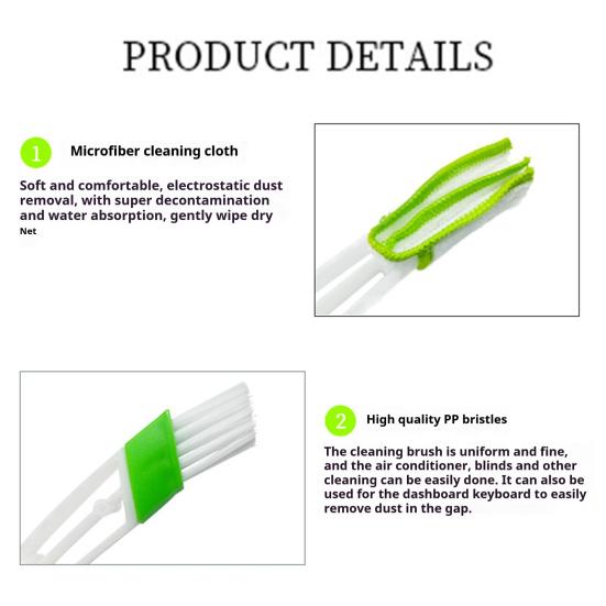 Mini Vent Cloth Cleaning Brush Automotive Car Cover Air Conditioning Cleaner