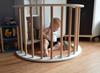 Wooden rocker Sweet grey