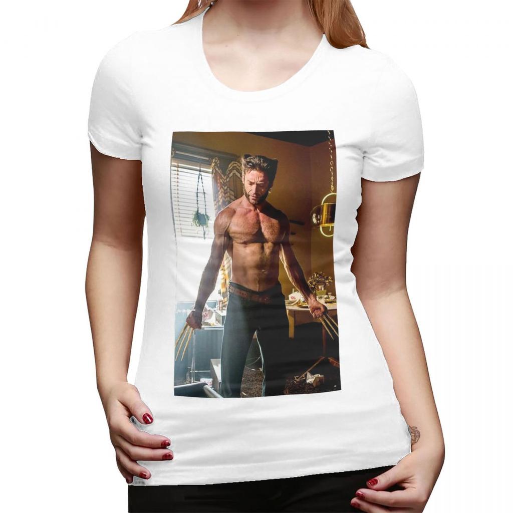 Hugh JackUnisex TShirt for Women ONeck Streetwear T Shirts Womens Tees Short Summer Clothes Tops
