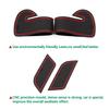 For Hyundai Kona SX2 Hybird PHEV 2025 2025 16PCS Anti-slip Slot Pad Car Door Groove Mat Auto Interior Trim LHD RHD Accessories