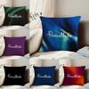 Jewelry P-Pomellato Pillow Case Anti-dustmite Pillowcase Invisible Zipper Silky Short Plush Sofa Cushion Cover