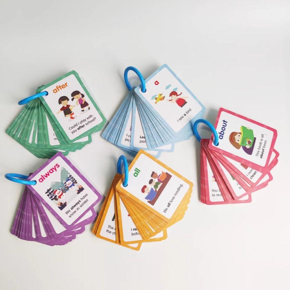Word Recognition Cards Cards Sight Word Games Early Baby Flash Cards  Party Favor Gift