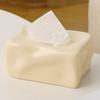 Ceramic Paper Drawer Box INS-Style Tissue Storage Box Nordic Paper Towel Holder  Living Room