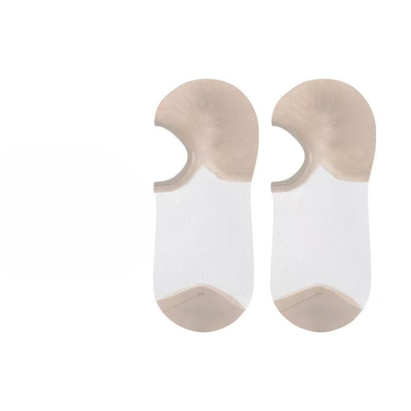 

Женские летние ультратонкие кристально-шелковые носки с мелким вырезом, полые, дышащие, прозрачные, из хлопка 1 pair легкие хаки