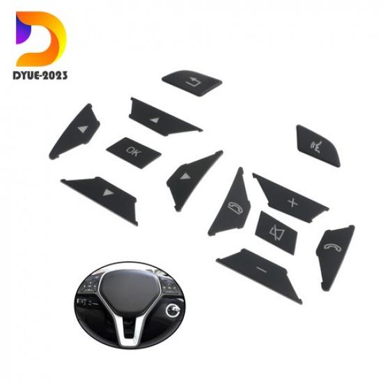 Steering Wheel Button Switch Trim Cover for 2011-2013 Mercedes-Benz C Class W204