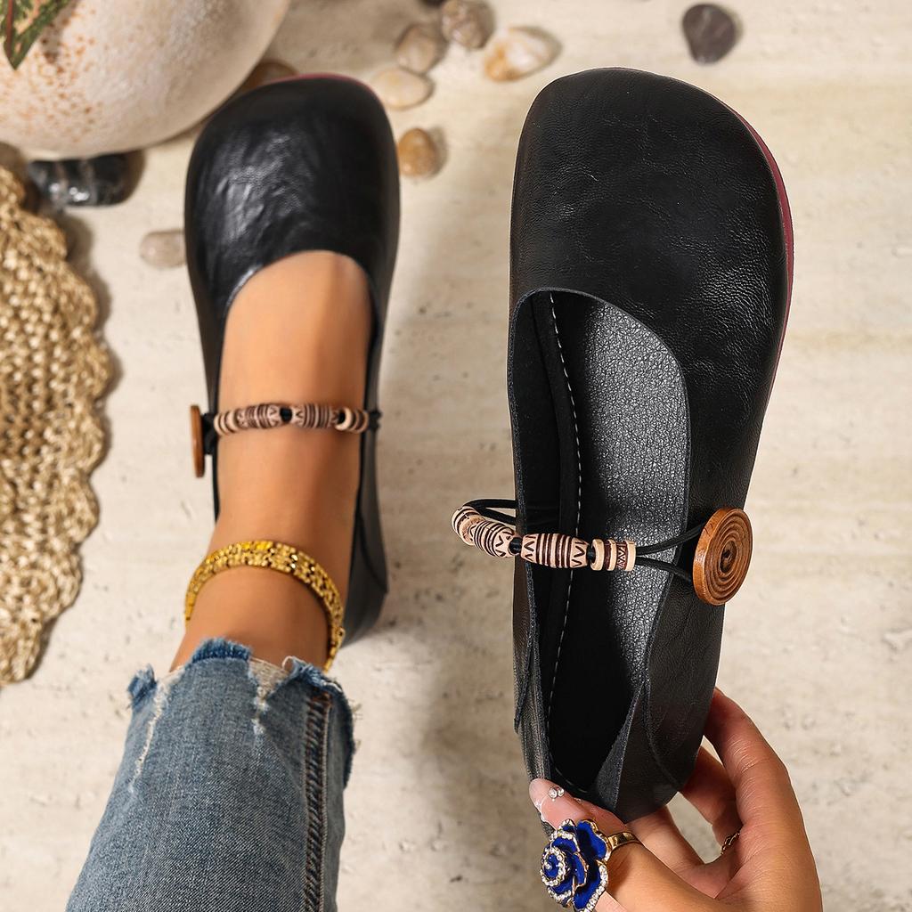 Women Flats Comfortable Soft Leather Loafers Mary Jane Flat Shoes Women Spring Summer New Sneakers Women Casual Vintage Shoes