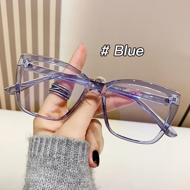 Vintage Anti Blue Light Optical Pink Leopard Cat Eye Glasses Women Luxury Brand Designer Myopia Prescription Sexy Eyewear Frame