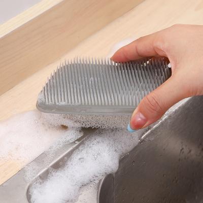 Style Fruit And Vegetable Brush Kitchen Multifunctional Flexible Vegetable And Fruit Cleaning Brush