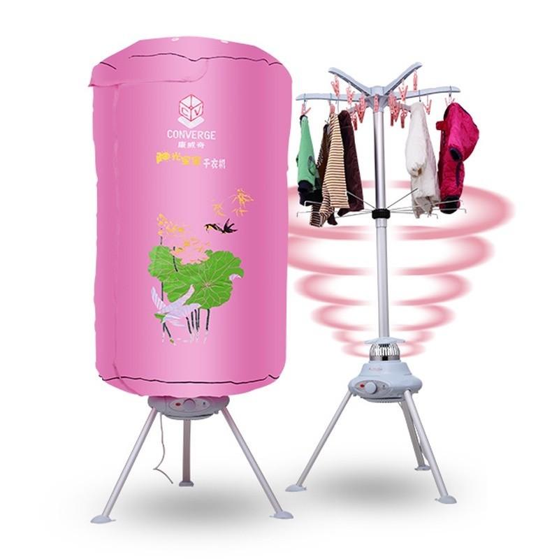 1000W  2 In1 Portable Electric Clothes Dryer Household Foldable UV  Sterilization Equipment Electric Quick Drying Wardrobe 66x66x165cm1