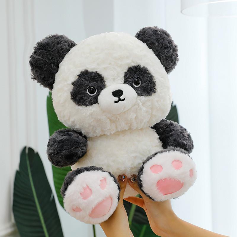 Panda Into Turn Dog Plush Toy Cartoon Stuffed Animal Doll Decoration Gift Kids