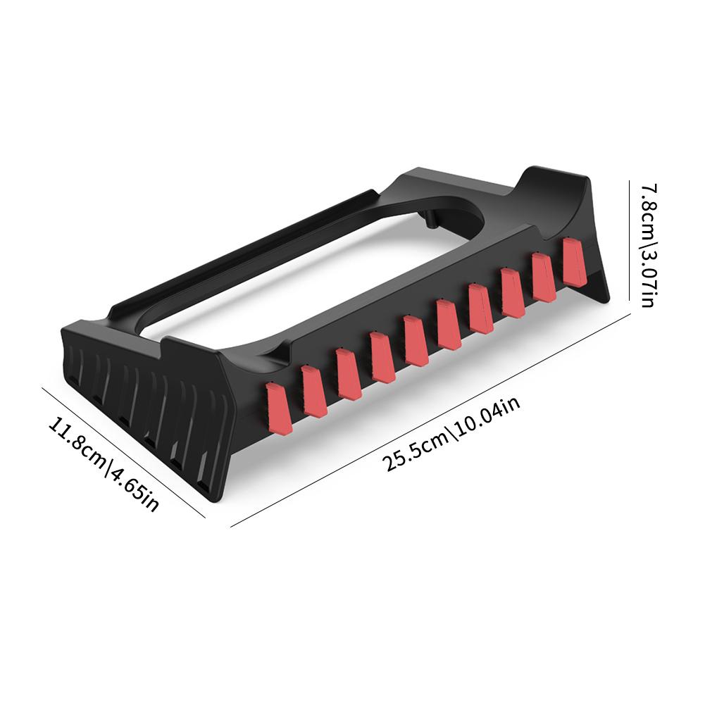 For Switch2 Host Base Flat Storage Rack Switch/OLED Universal Diagonal Stand Can Store Game Cartridges Storage