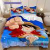 Anime Luffy Soft Comfortable Duvet Cover, Children's Bedding Set Gift, Extra Large Size, Various Sizes Available LXR143