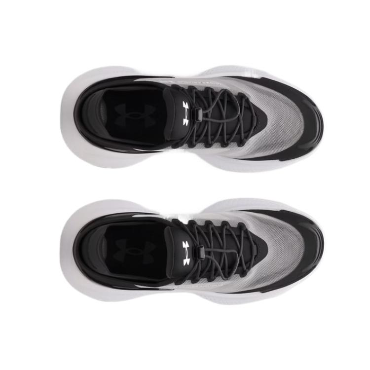 Under Armour Nova GS Black White Kids Sneakers 6008993-002