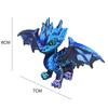 3d Printed Dragon,Fidget Dragons Toy Figurines, Animal Joint Activity Models Desktop Ornaments Simulation Model Figurines Gifts