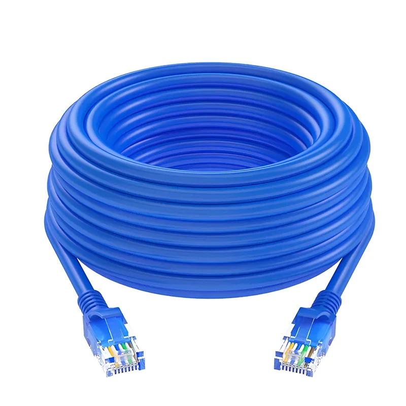 

0.5/1/2/3/5/10/15/20/30/50M Cat6 LAN Wire Internet Lead Cord Router Computer CableEthernet Cable RJ45 UTP 1000Mbps Network Cord 10M