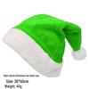 Adult Christmas Hat with Colorful Stars - Super Soft Fabric for Holiday Parties