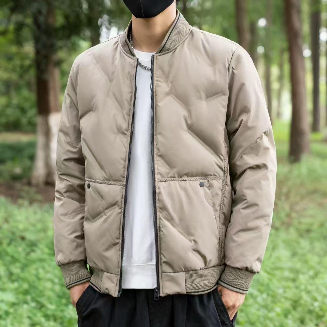 

Мужская толстая водонепроницаемая куртка, куртка-пуховик, ветрозащитная куртка, теплая куртка, повседневная куртка, новый большой размер, зима, осень M