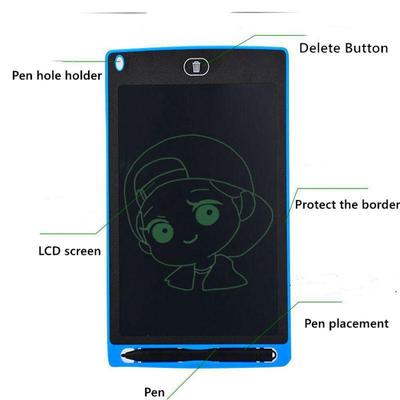 1PC LCD Handwriting Board 8.5 Inch Children's Electronic Drawing Board Hand-painted Panel LCD LCD Handwriting Board Blackboard