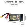 Xunhuo DAI WONG GAU 6S 1550mAh 150C FPV LiPo Battery