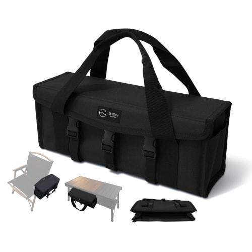 

ZEN Camps Мульти-бокс для колышков Мягкий контейнер Ящик для инструментов Сумка для колышков для кемпинга (черный)